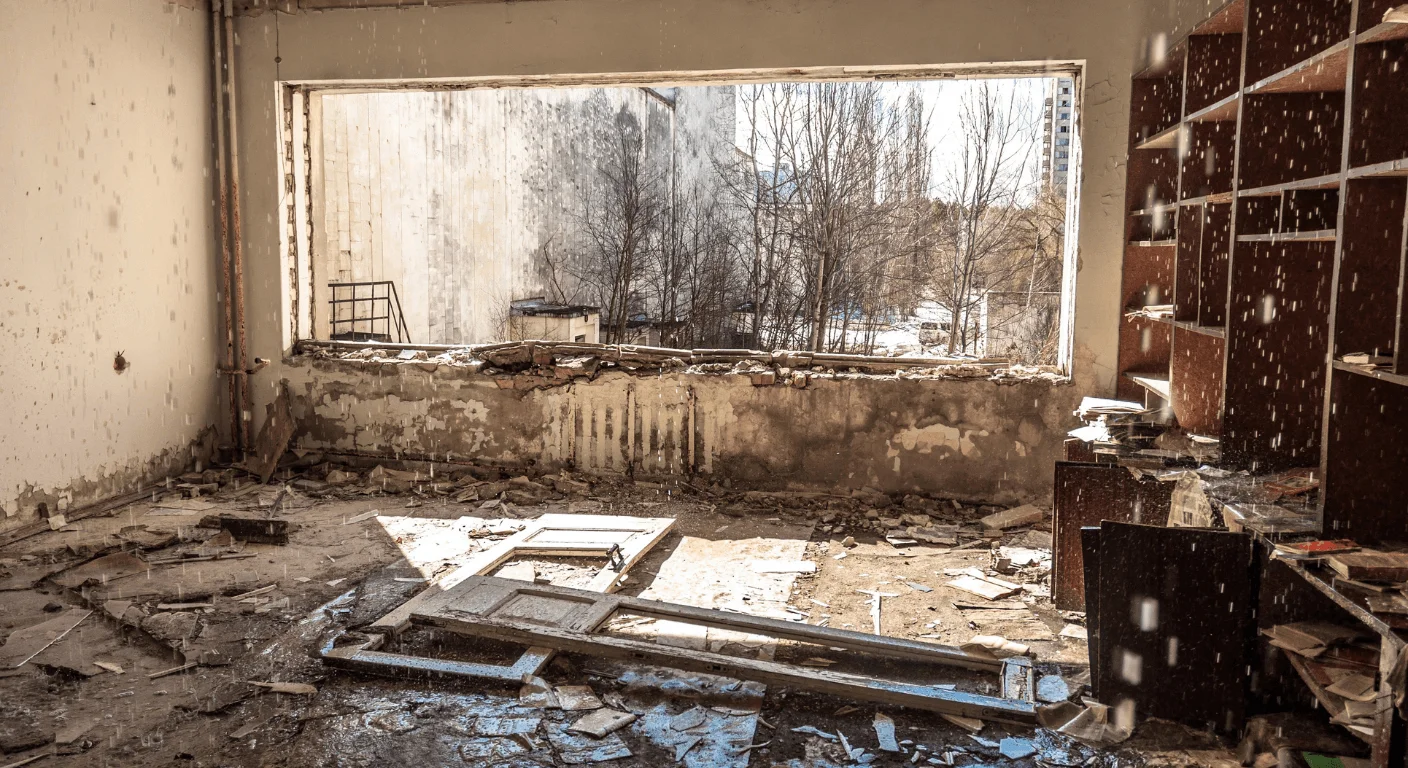 Water damage repair crew restoring drywall and flooring in Katy